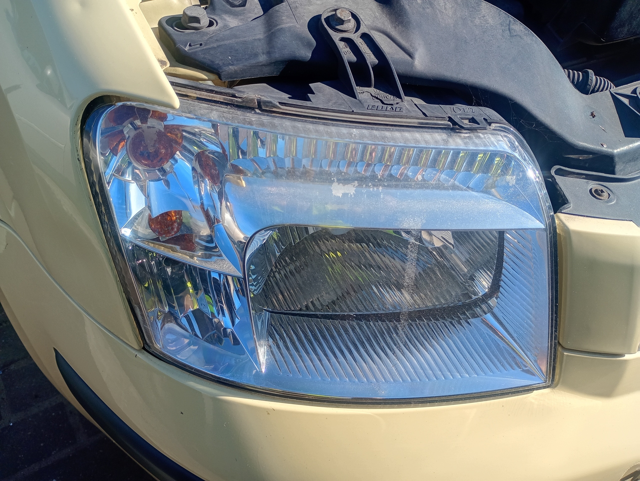 Reflektor light right front front Fiat Panda 2 II 03-09