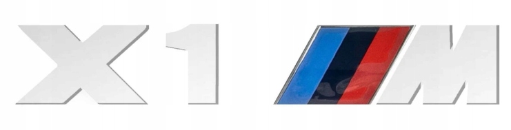 EMBLEMAT LOGO BMW X1 M-PAKIET za 45.00PLN z Zambrów - Allegro ...