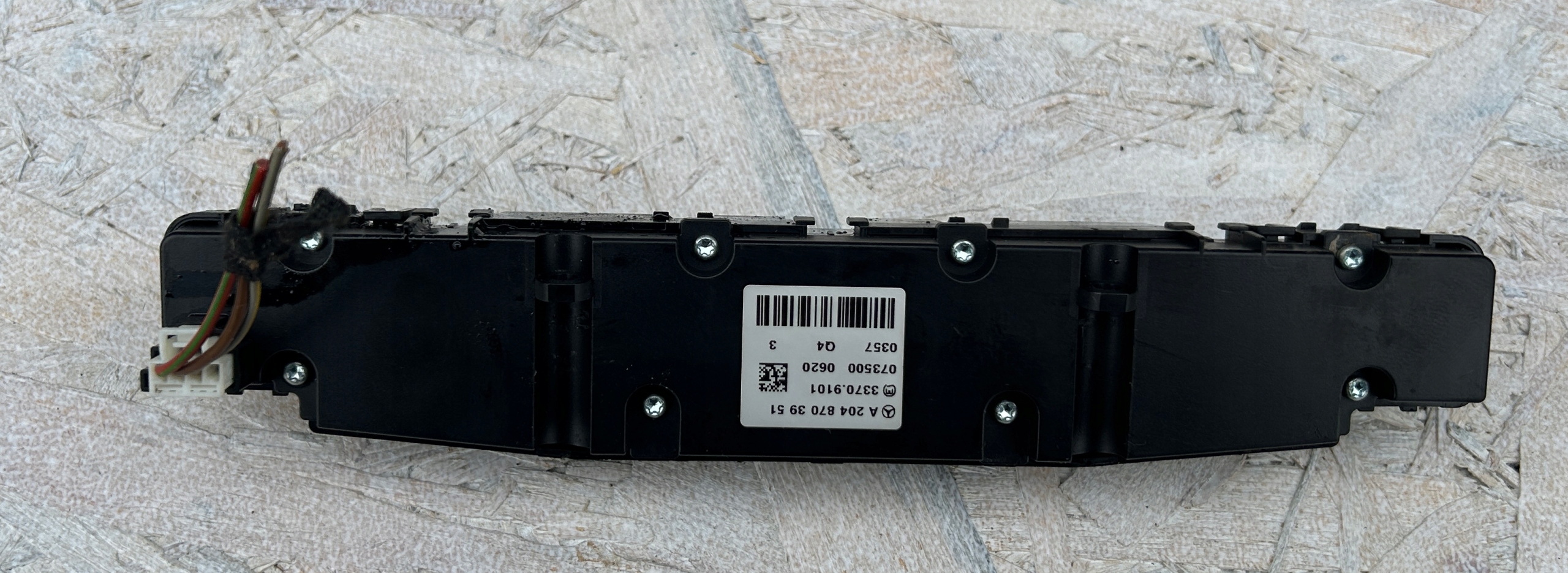 PANEL Hitzung Sitze PDC MERCEDES GLK X204 08- A2048703951