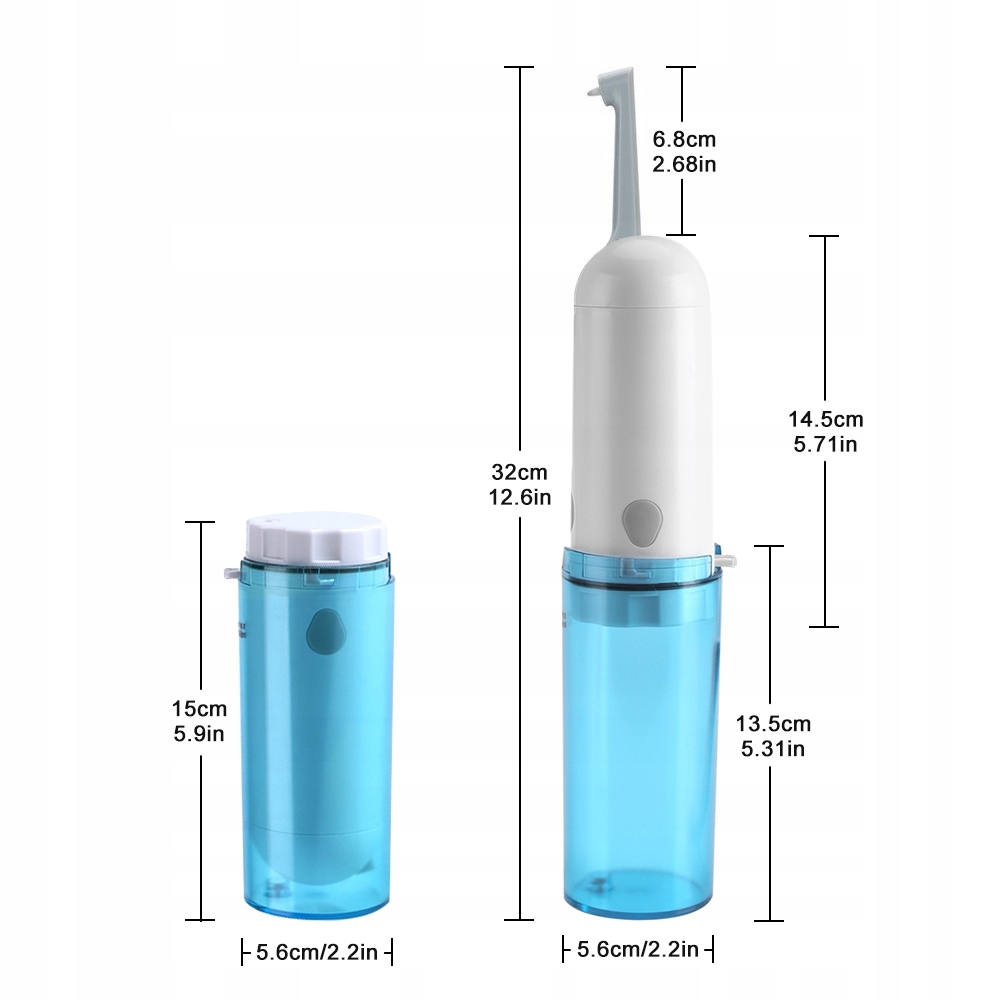 BIDETY 230ML BIDETOWY PRZENOŚNY OPRYSKIWACZ Rodzaj inny