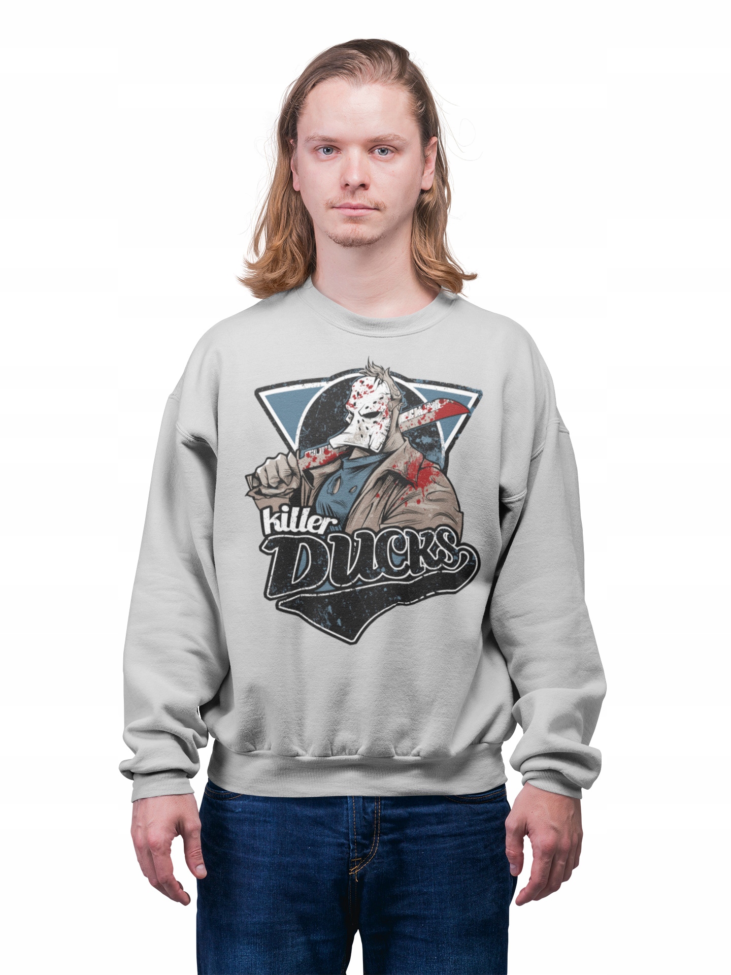 Pánská Mikina Na Halloween Horor Killer Duck