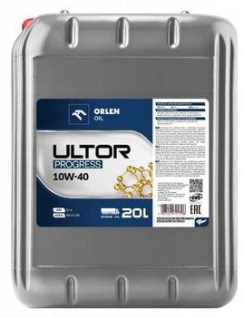 Olej Orlen Ultor Progress 10W40 20L |do Diesla Diesla |norma Euro VI Euro V