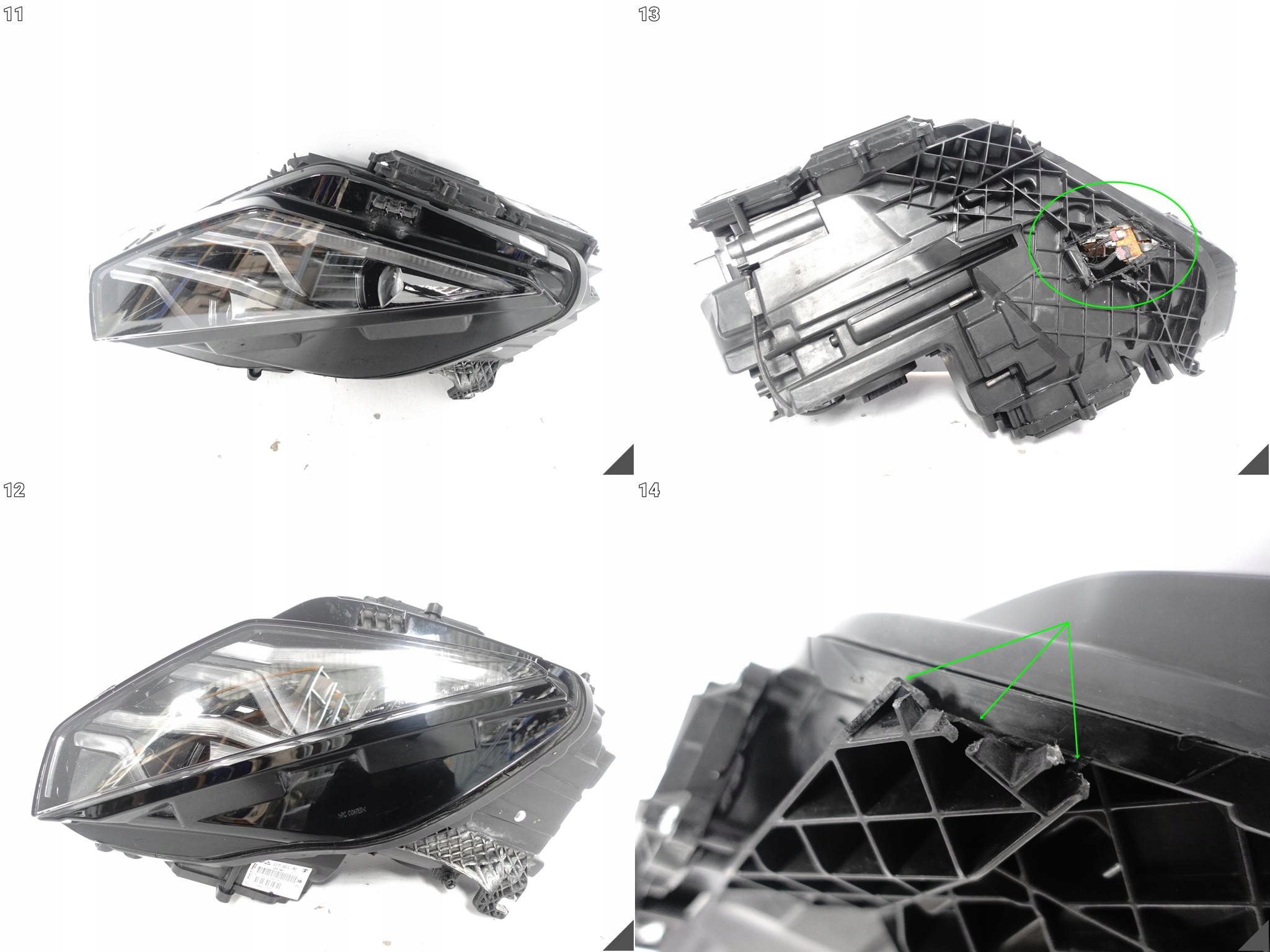 LAMBORGHINI HURACAN 4T0 FULL LED light right front EUROPA + module