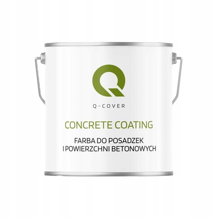 Farba Do Posadzki Garażu Betonu Ochronna Odporna 5L Kolor Zieony Ral 6010