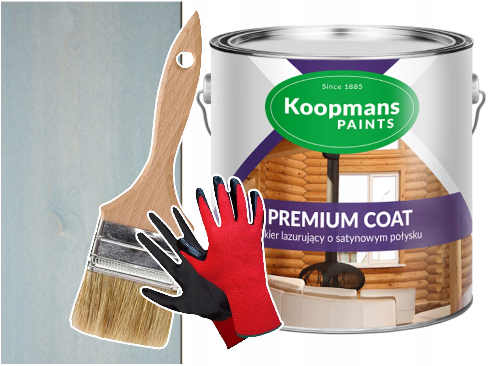 Premium Coat Lak na dřevo a stěny Mořský 5L