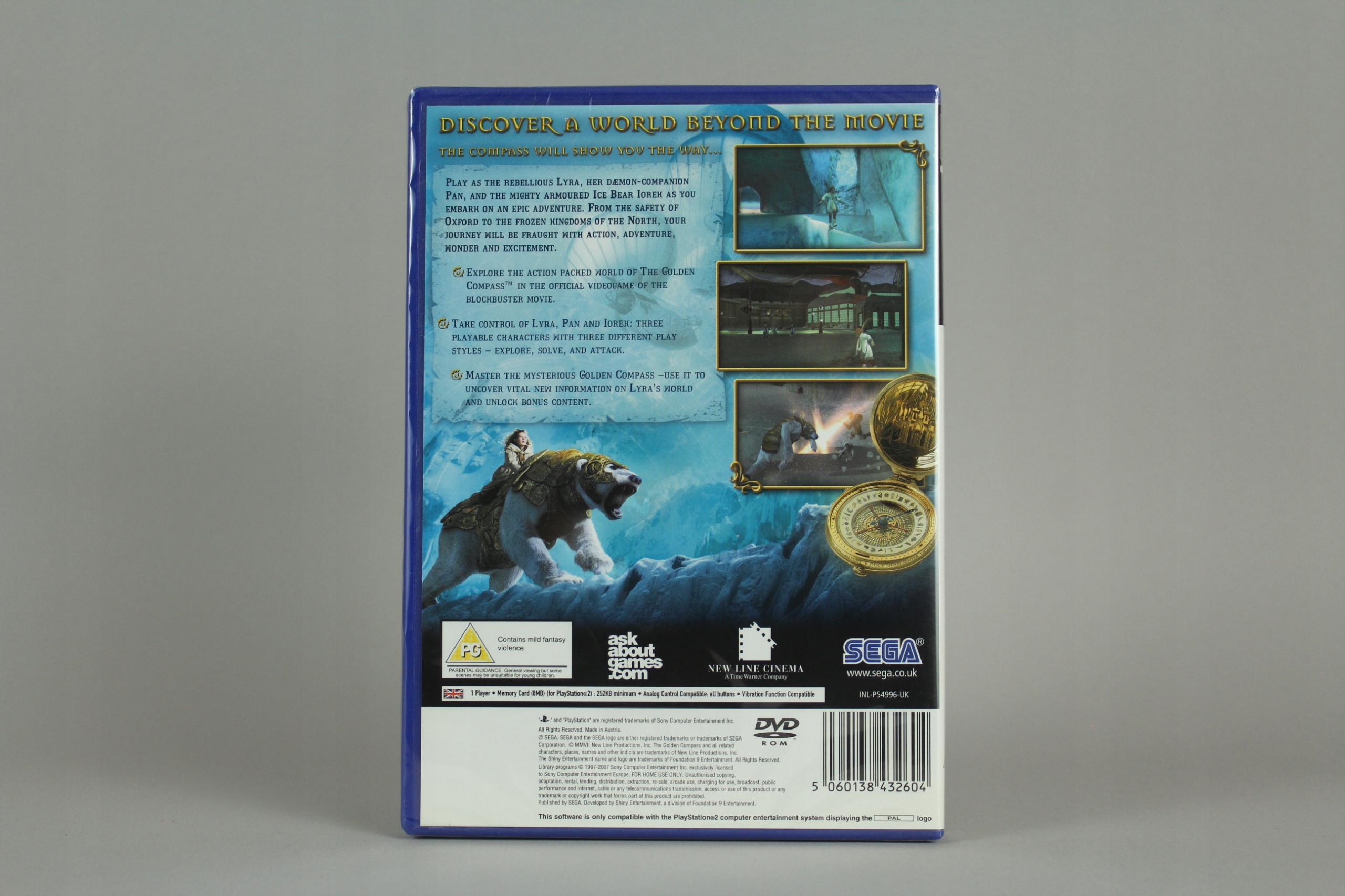 THE GOLDEN COMPASS PS2 Tematyka przygodowe