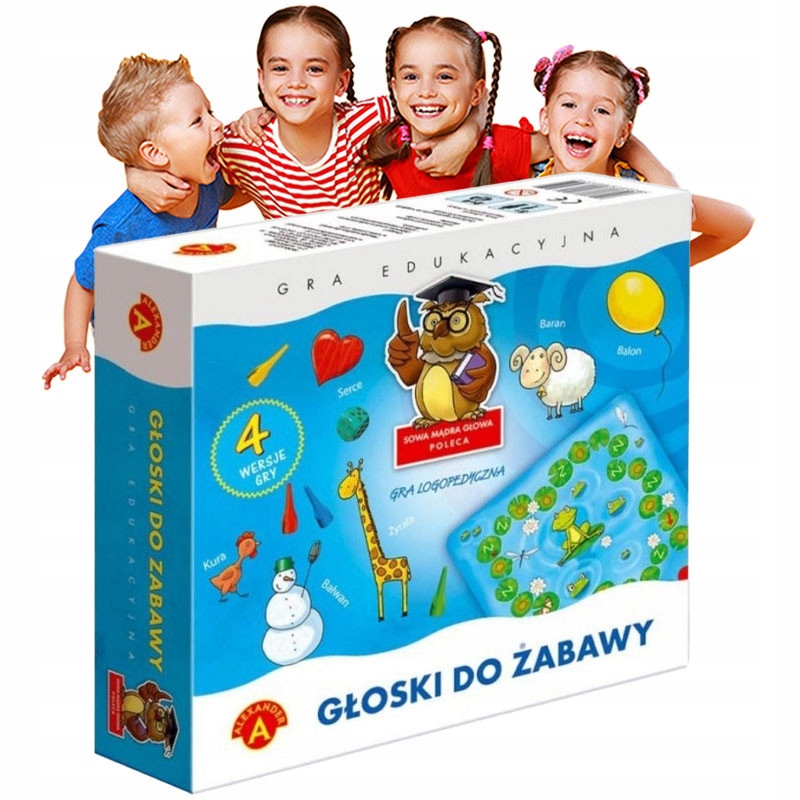 

Zabawki Edukacyjne dla Dzieci Głoski do Zabawy