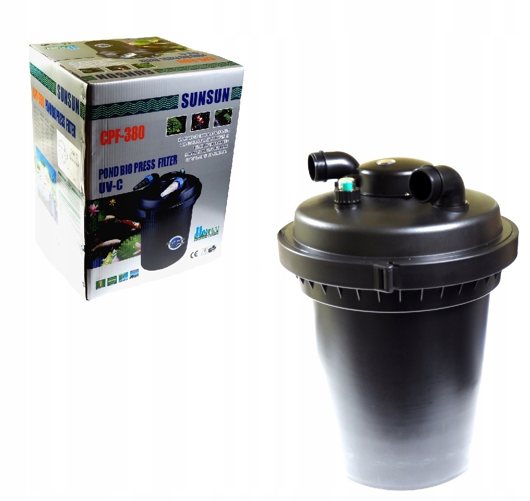 FILTR CIŚNIENIOWY CPF-380 Z LAMPĄ UV-C 11W DO 12m3