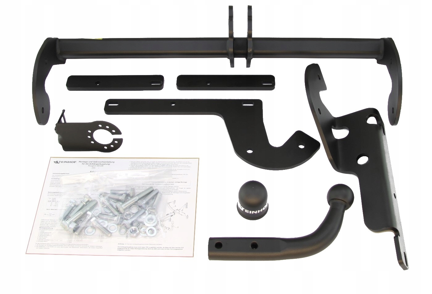 Hak holowniczy Toyota Yaris 3 XP13 III FL Hatchback 14-20 MODUŁ 13 PIN Nowy Stan opakowania oryginalne