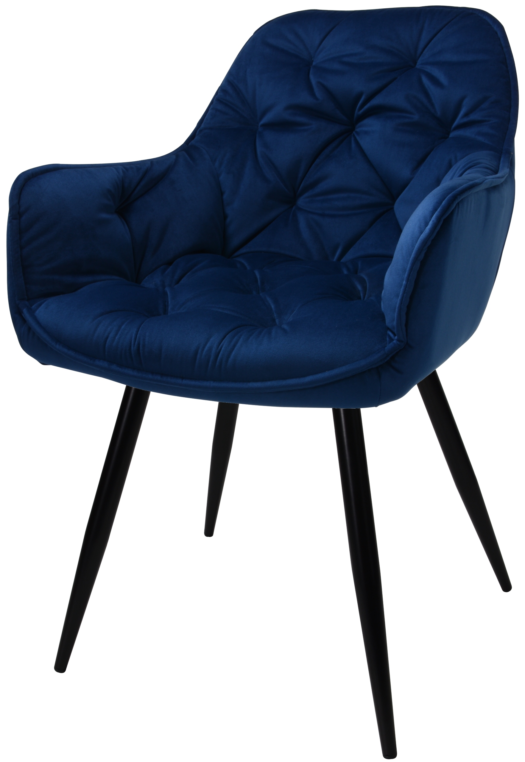 

Fotel Dankor Design Arten Welur Granatowy