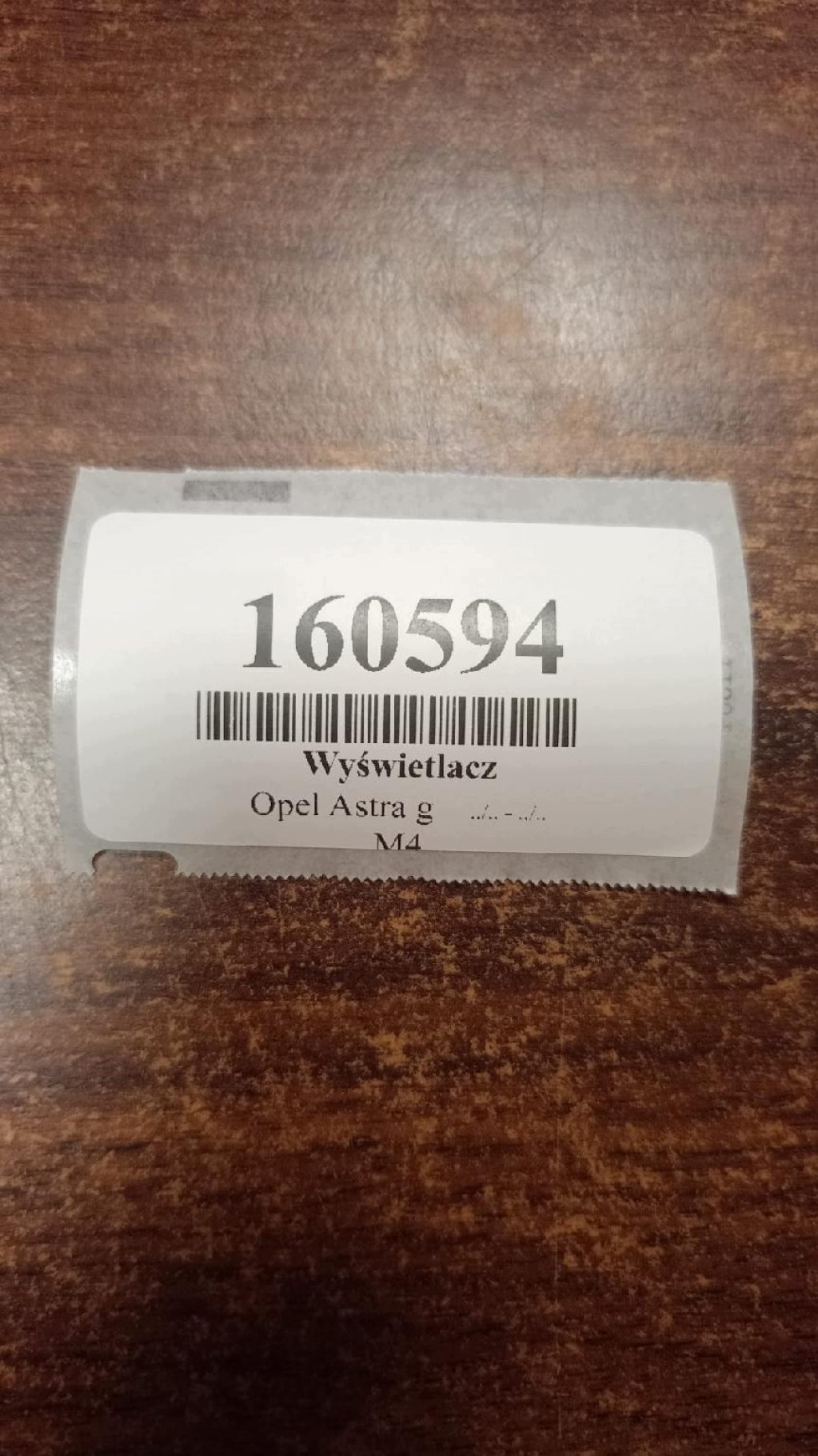 OPEL ASTRA G display 090437531