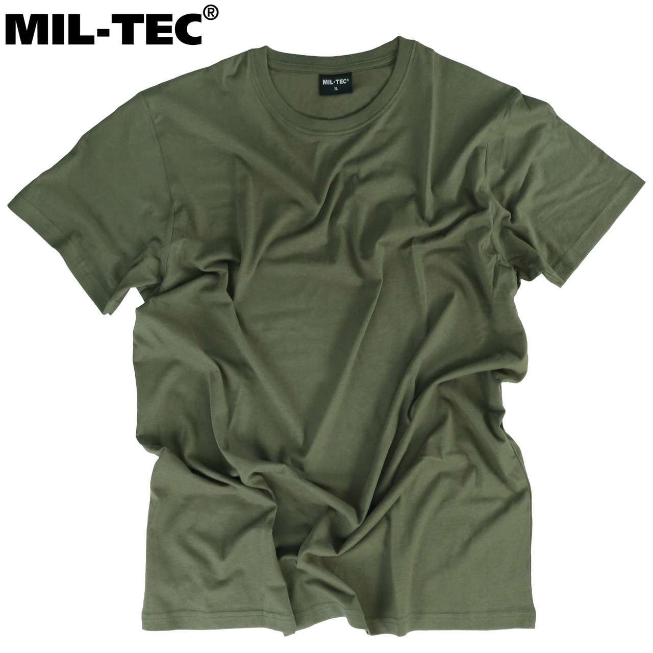 Koszulka Męska MIL-TEC T-Shirt Podkoszulek Bawełniana na co dzień L Rozmiar L