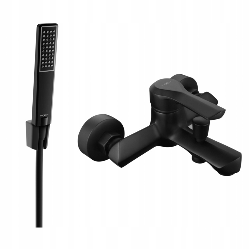 Mexen Sabre vanová baterie sprchovou sadou Černá