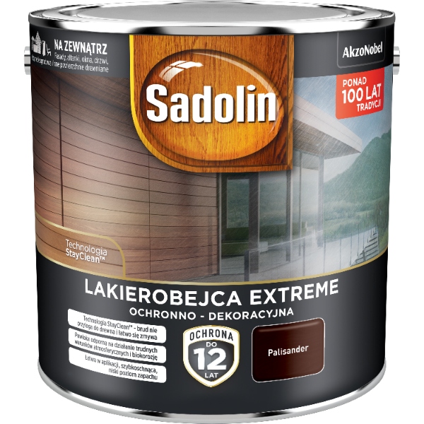 Sadolin Lakierobejca Extreme Palisander 2,5L