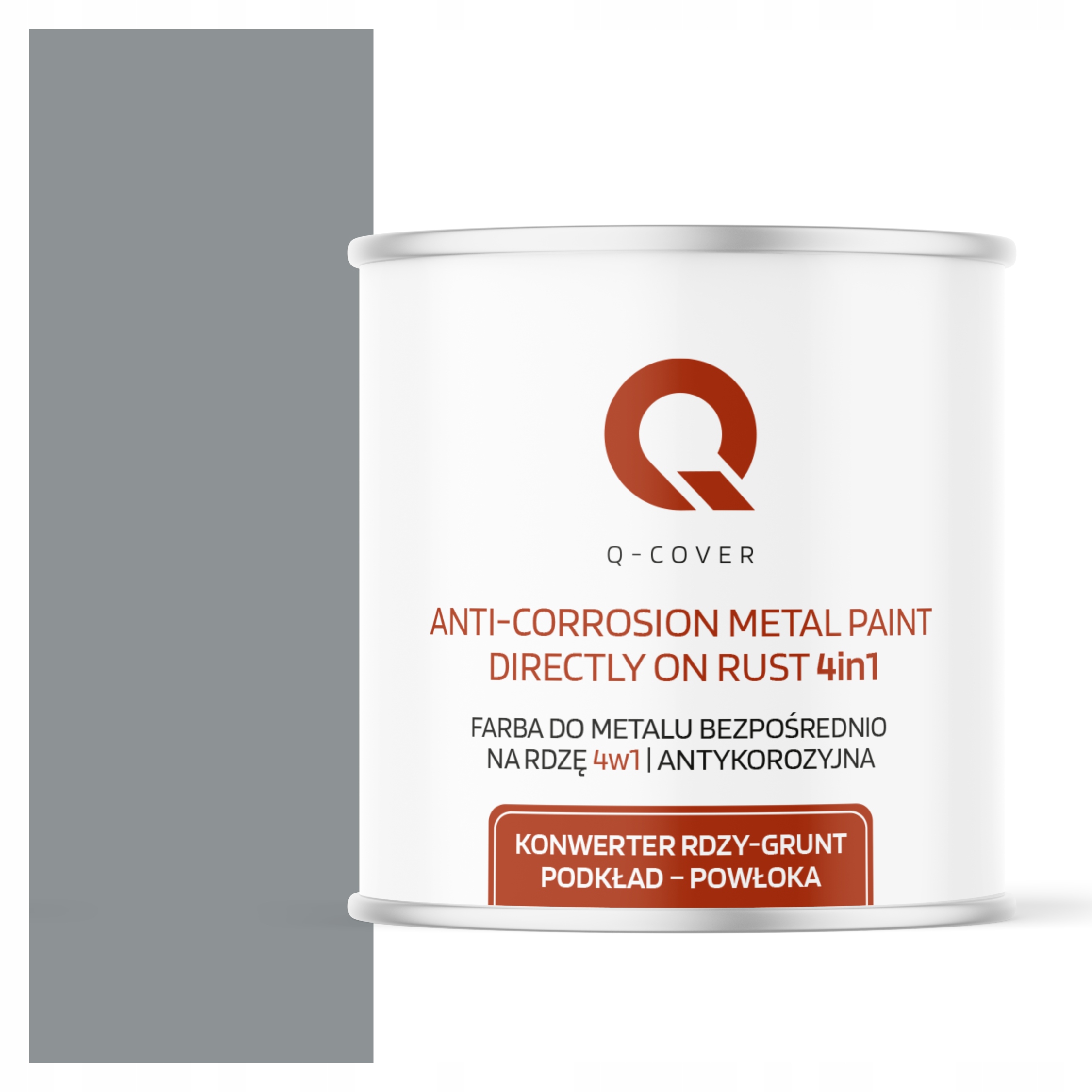 Antikorózna Farba Na Kov A Plech Na Hrdzu Šedá Ral 7045 Mat 2.5 L