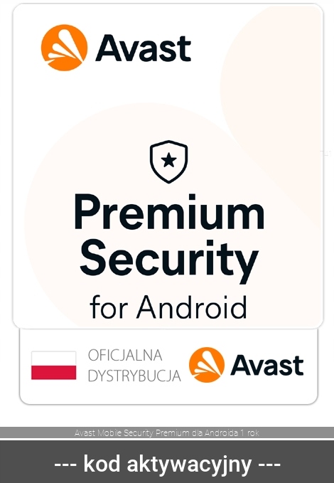 Avast Mobile Security Premium dla Androida 1 rok