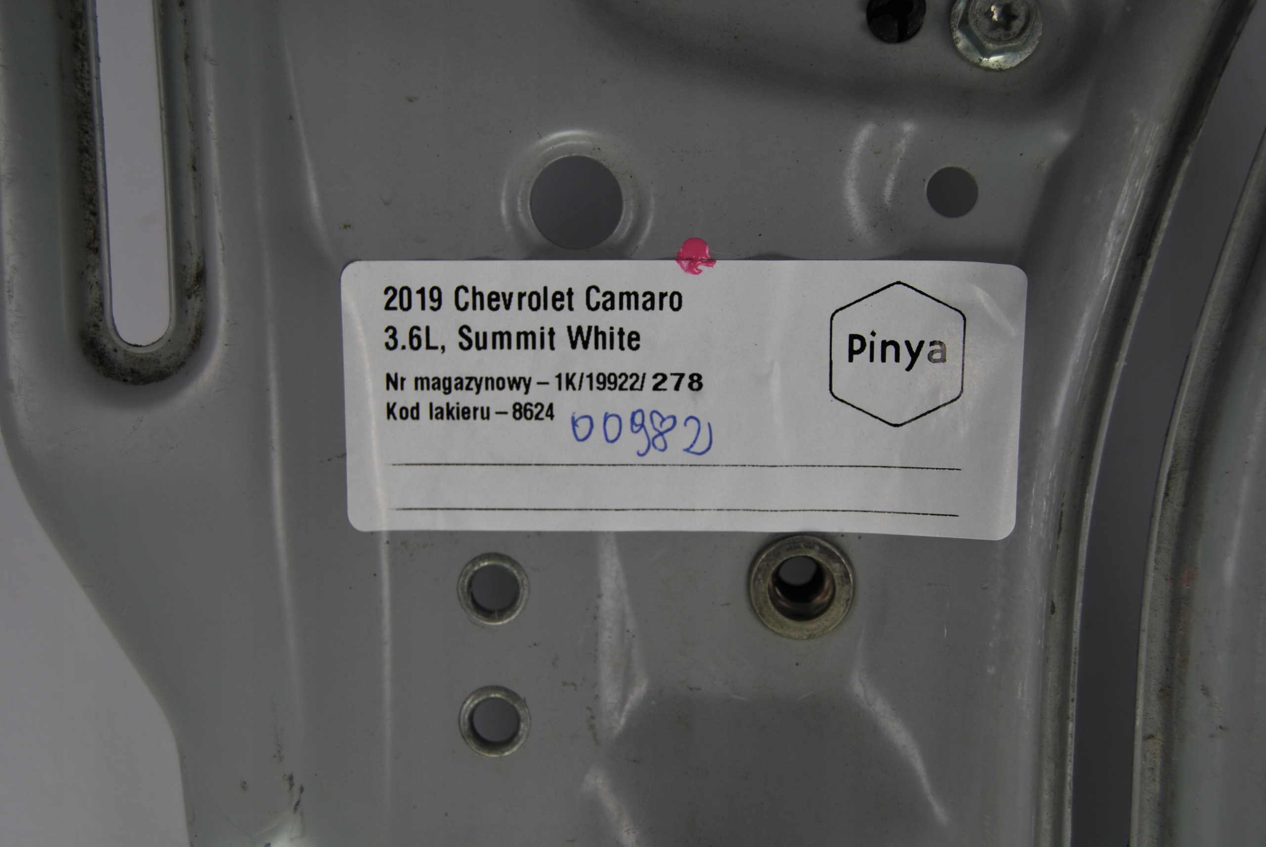 left window regulator Chevrolet Camaro Cabrio 16+