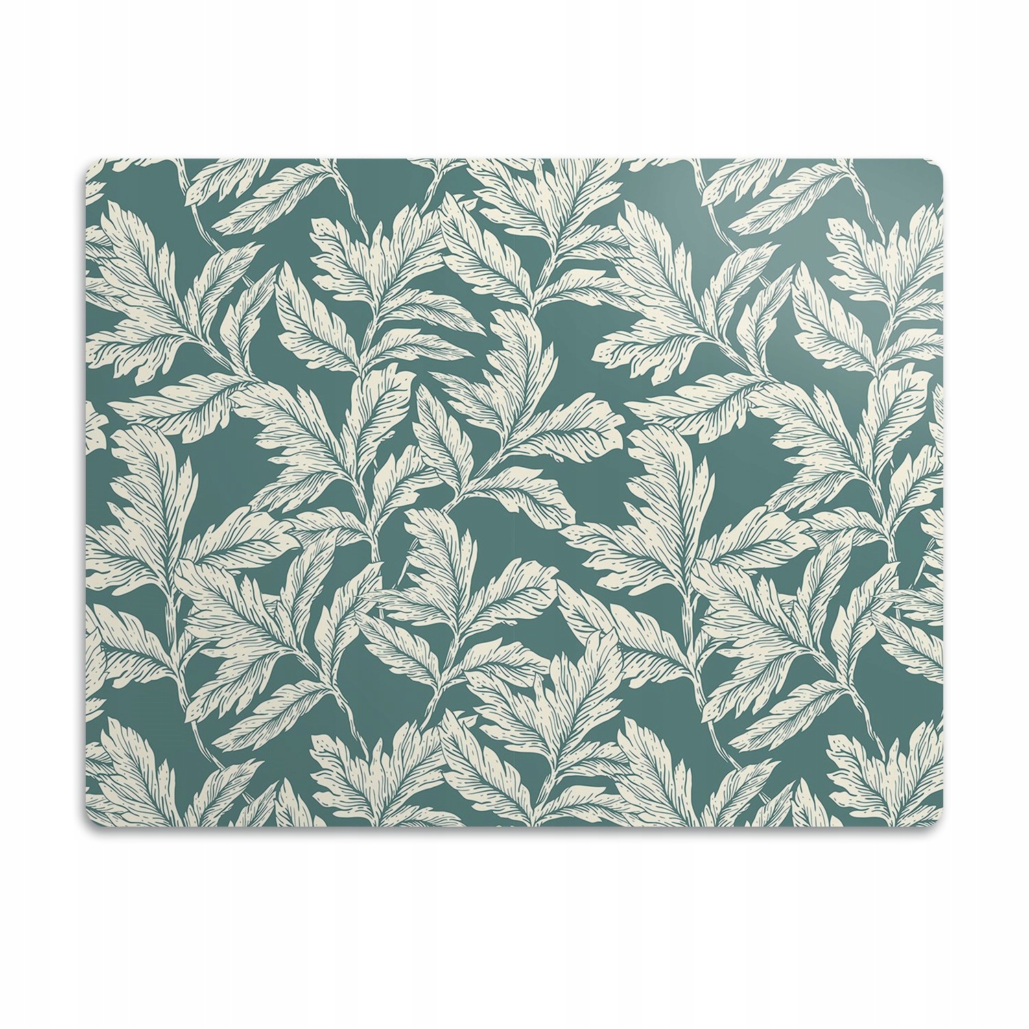 Levně Podložka pod misku pro psa a kočku Obraz listů 90x60 cm