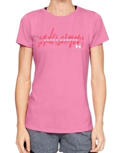 Tričko Under Armour Tech Script Graphic Loose HeatGear 1351964691 S/m
