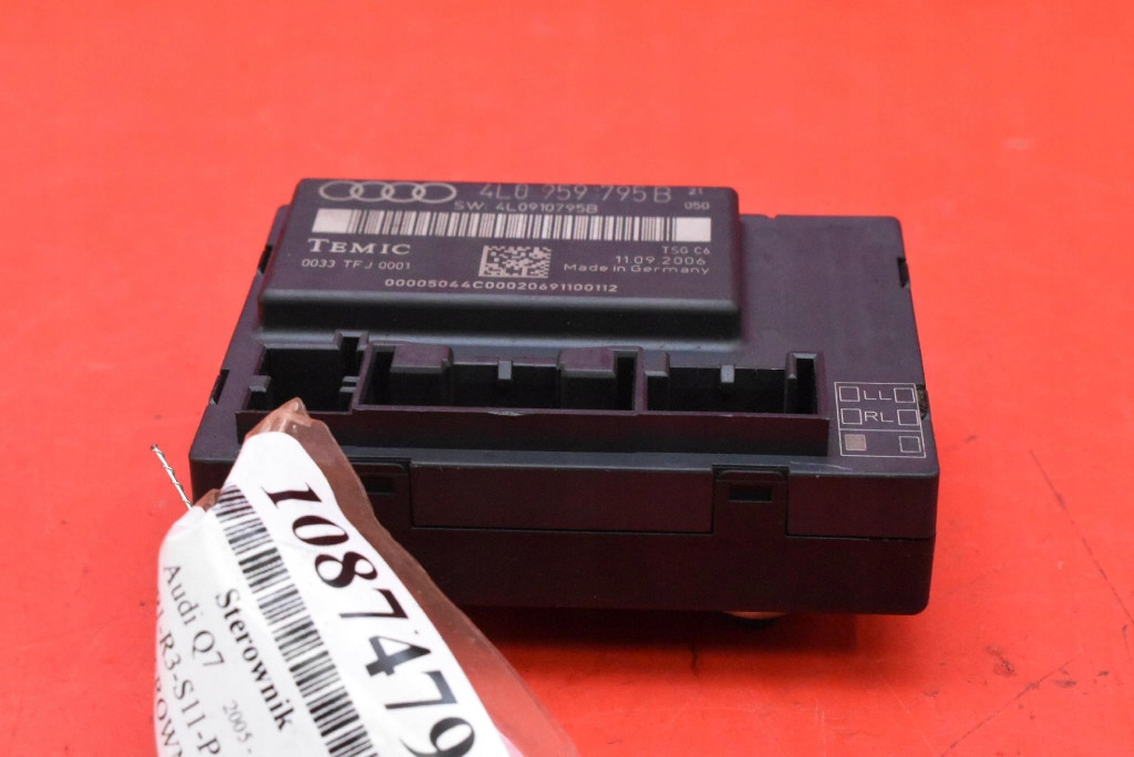 control unit module door left rear part 4L0959795B AUDI Q7 4L 05-09