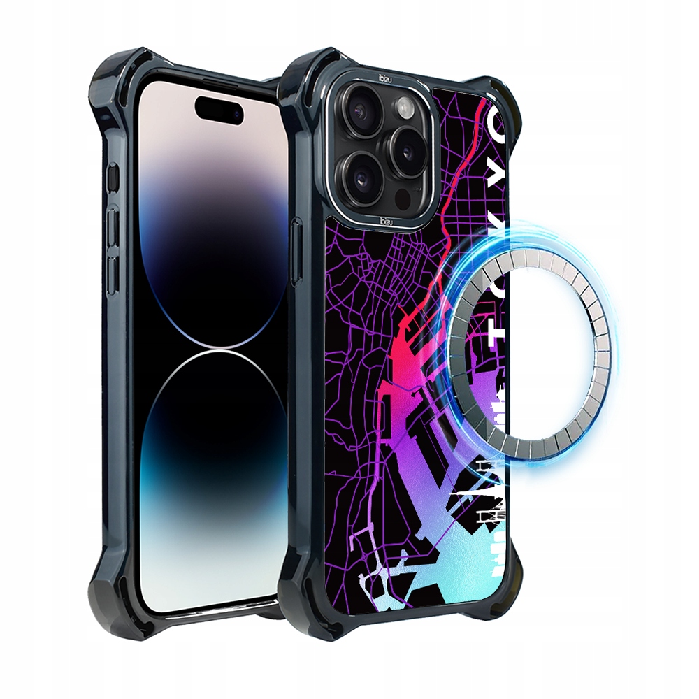 Pouzdro iPhone 14 Pro Max Ibizu DropGuard Ultra s MagSafe, Tokio