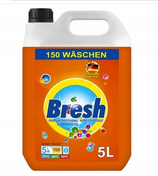

Niemiecki Żel Do Prania 5L 150 prań