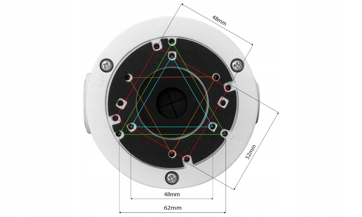 PUSZKA UCHWYT MONTAŻOWY DO KAMER PROTEC IP66 PR Marka Protec