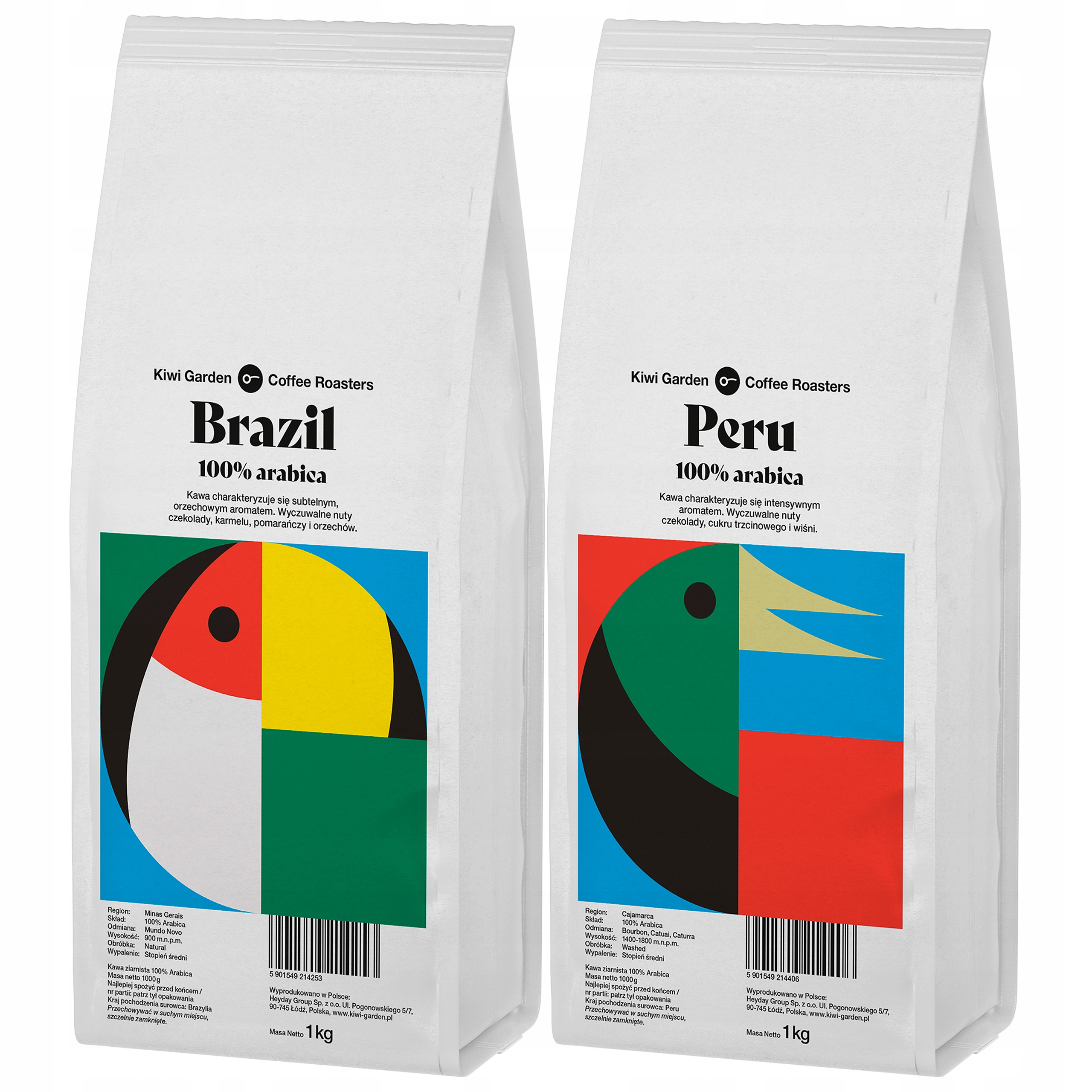 Káva zrnková Čerstvě pražená 100% Arabica Peru+brazílie Káva do kávovaru