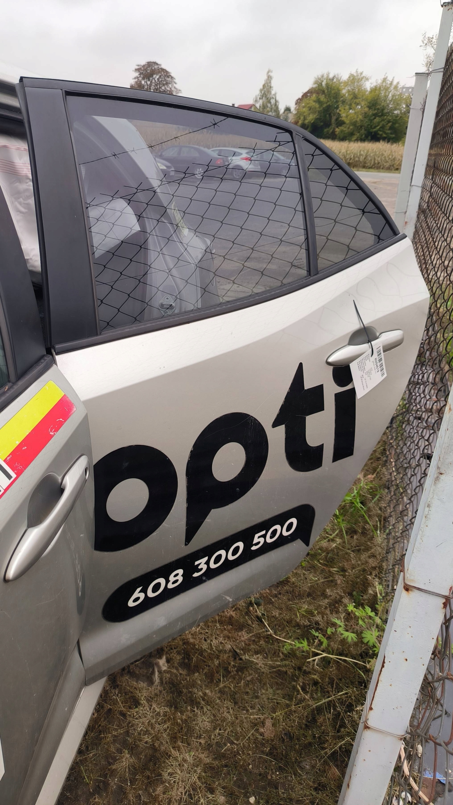 door left rear part 1J6 TOYOTA COROLLA E21
