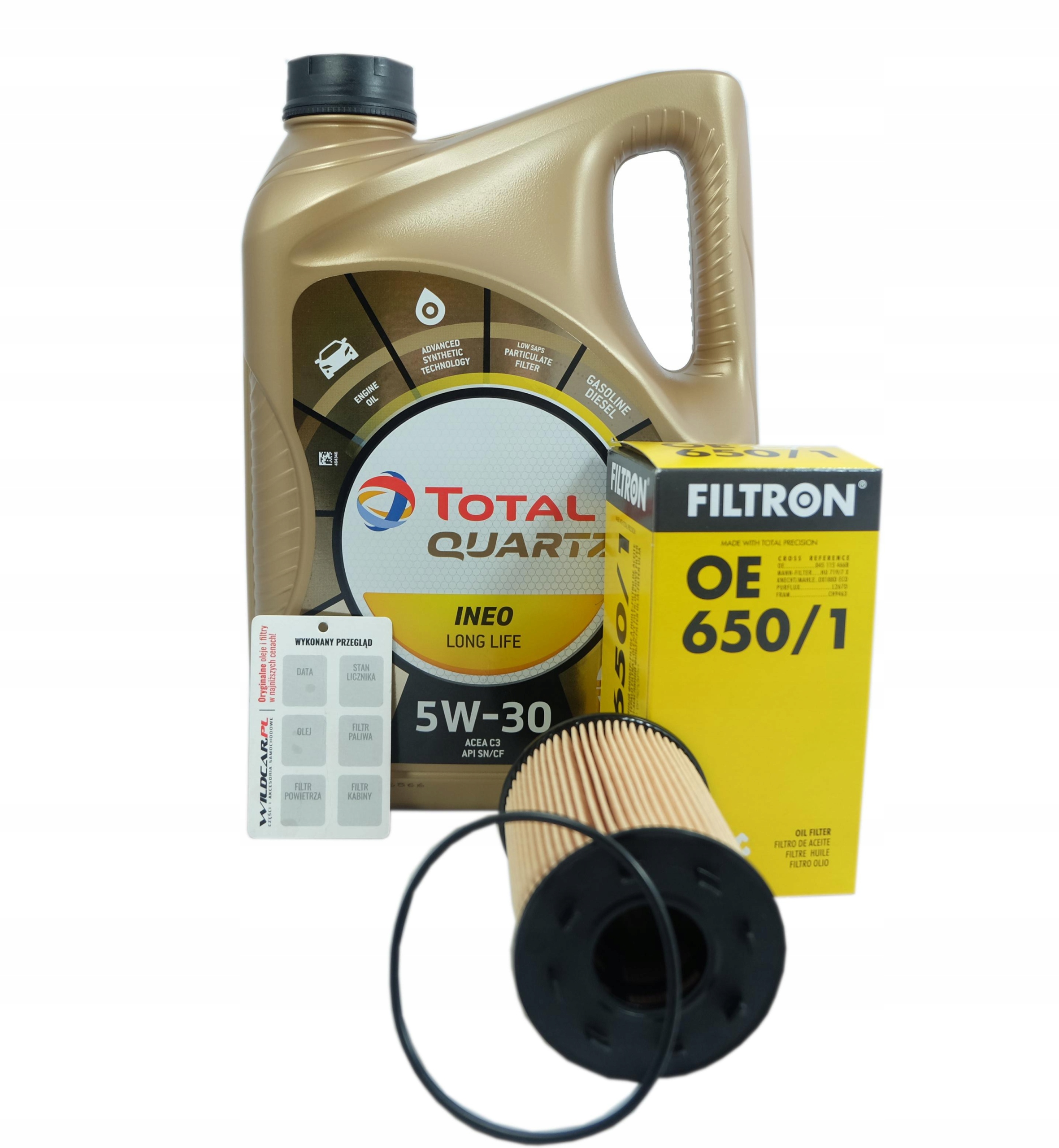 Filtr OE650/1 Olej LL Audi Seat Škoda Vw 2.0 Tdi