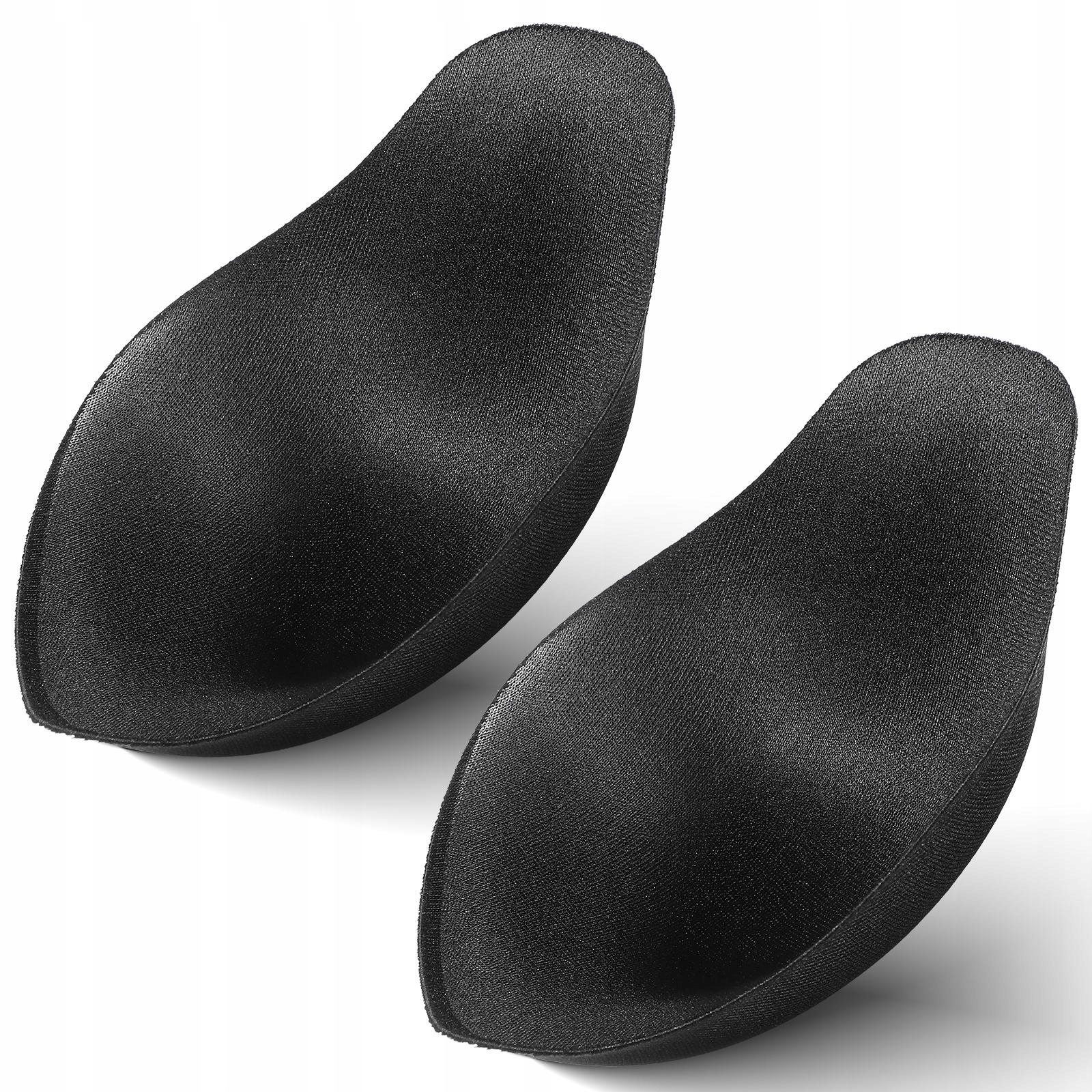 2 Sztuk Czarne 3D Męskie Stroje Kąpielowe Bulge Pad dla Zwiększenia Pewności Siebie