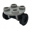 

Lego Płytka z kółkami do wózka j szary 2655 2496
