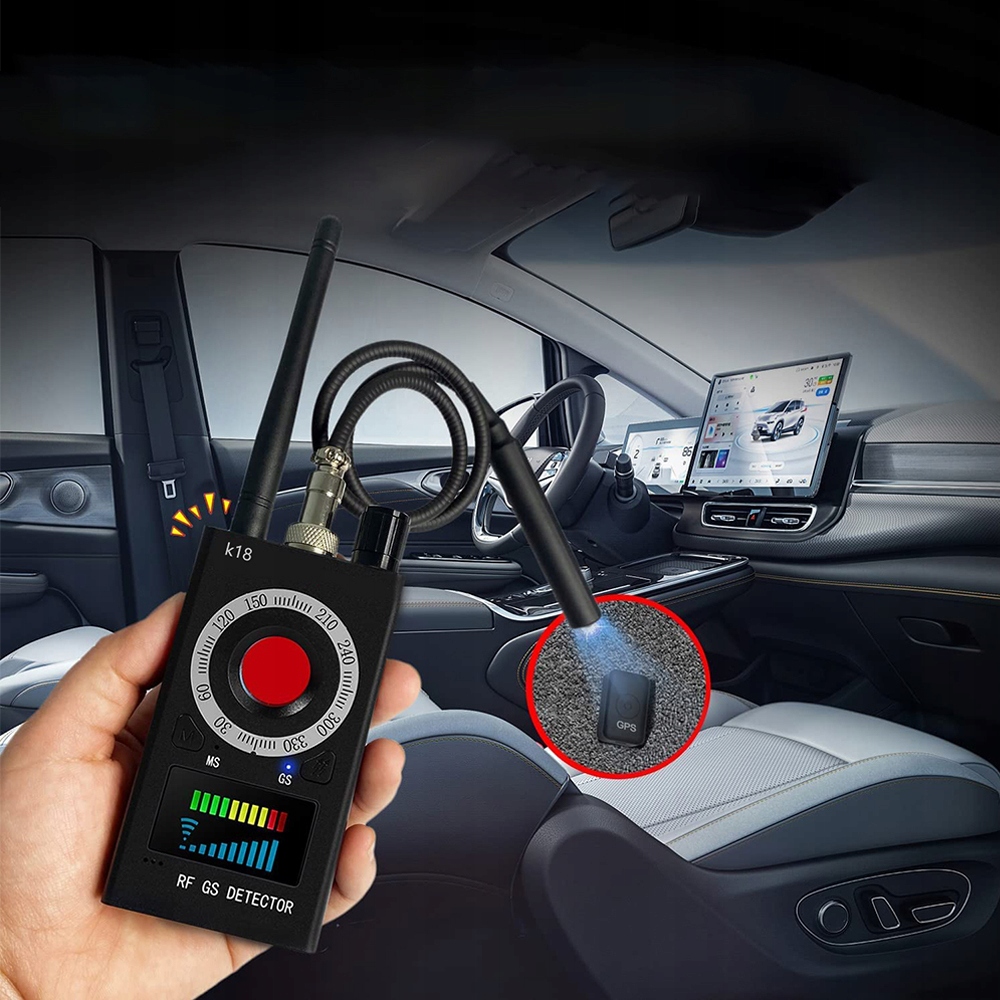 BEZPRZEWODOWE WYKRYWACZ PODSŁUCHÓW DETEKTOR SYGNAŁU DETEKTOR GPS Kod producenta Signal Detector +TL0918EU