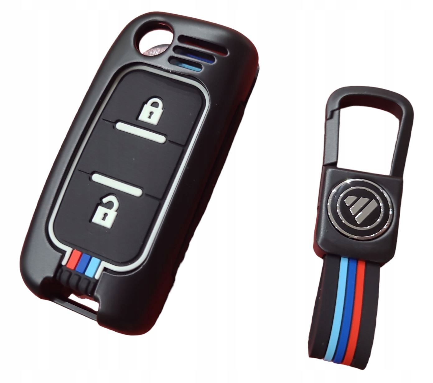 Чехол для ключа автомобиля для Ford Fiesta Focus black