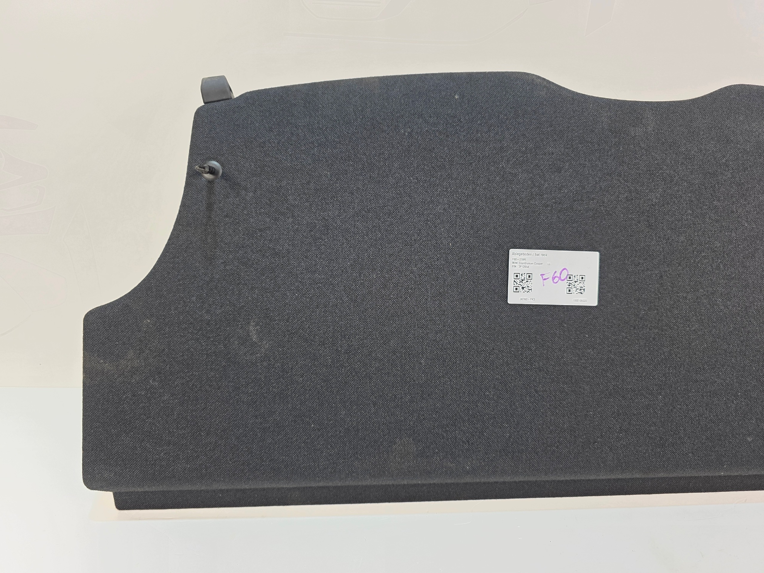 plato boot MINI F60 LCI 7382128