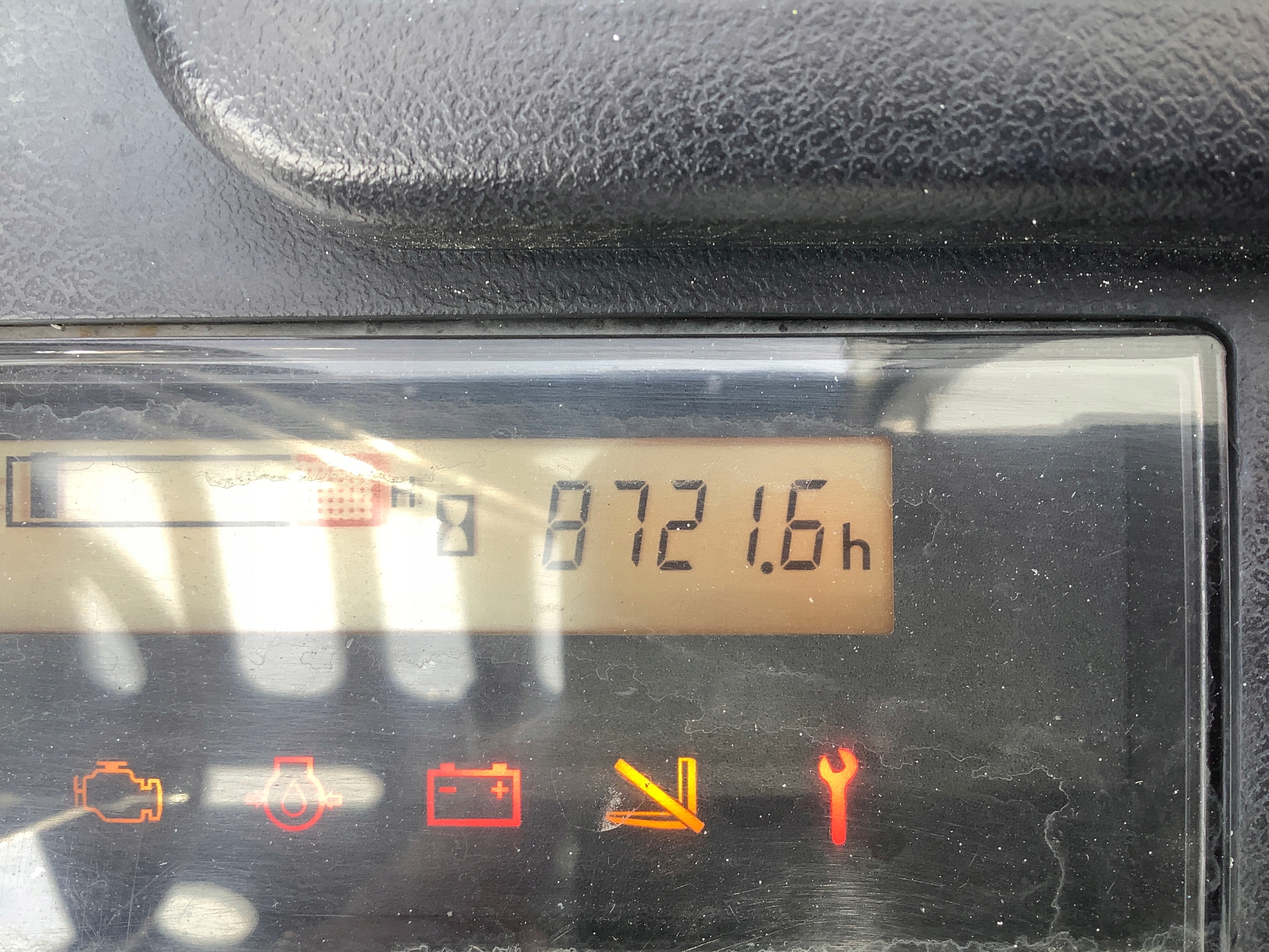 Wózek widłowy Toyota 8FGF18 triplex 4,7m 2016r Długość wideł 115 mm