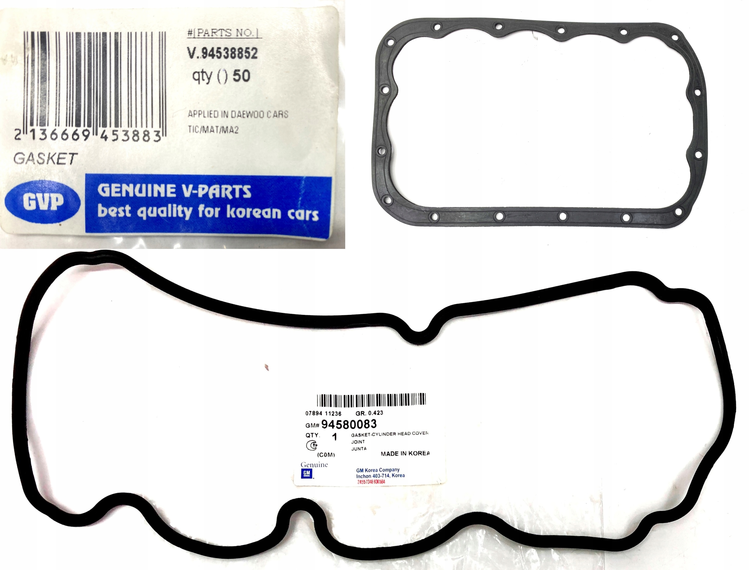 USZCZELKA MISY OLEJU + POKRYWY ZAWORÓW KLAWIATURY TICO MATIZ nowa