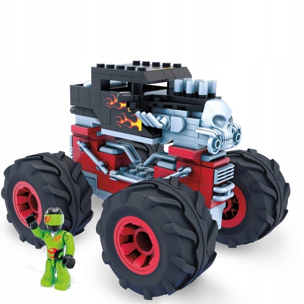 MEGA CONSTRUX HOT WHEELS MONSTER TRUCK BONE SHAKER Marka Mattel