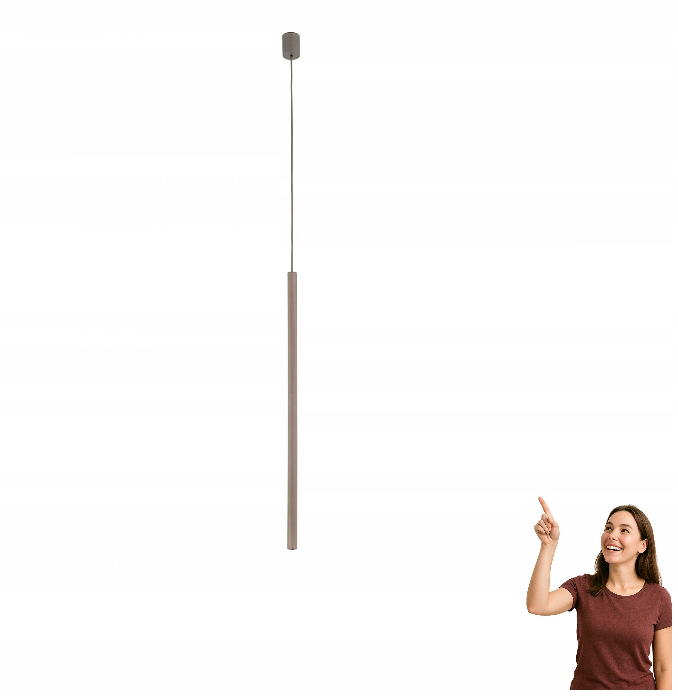 Závesná lampa Tk Lighting Ferro New Brown 750 11426