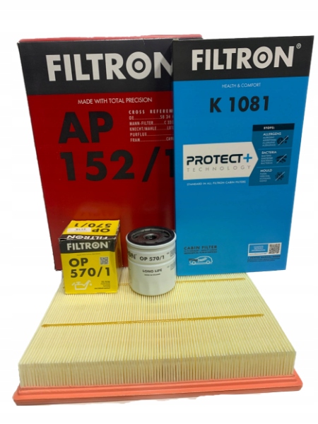 

Zestaw Filtrów Filtron Opel Vectra C 1.6 1.8 16V