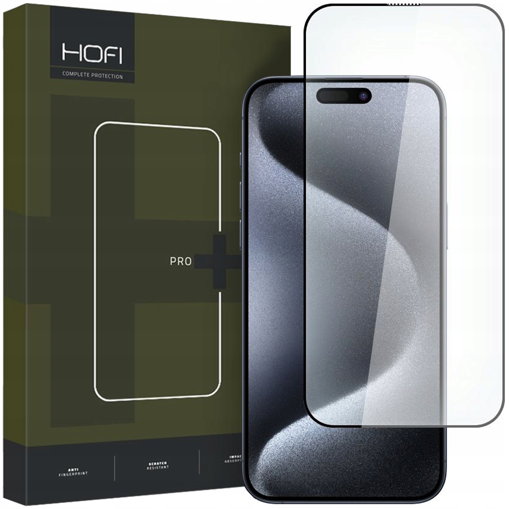 Hofi Szkło Hartowane Glass Pro+ Do Iphone 15 Pro Ochrona Aparatu I Ekranu