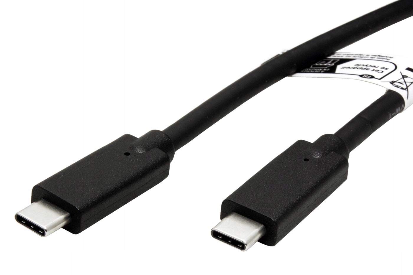 Roline Usb 10Gbps (3.2 gen 2) kabel Usb C(M) Usb C(M), Pd 100W, 5m, černý