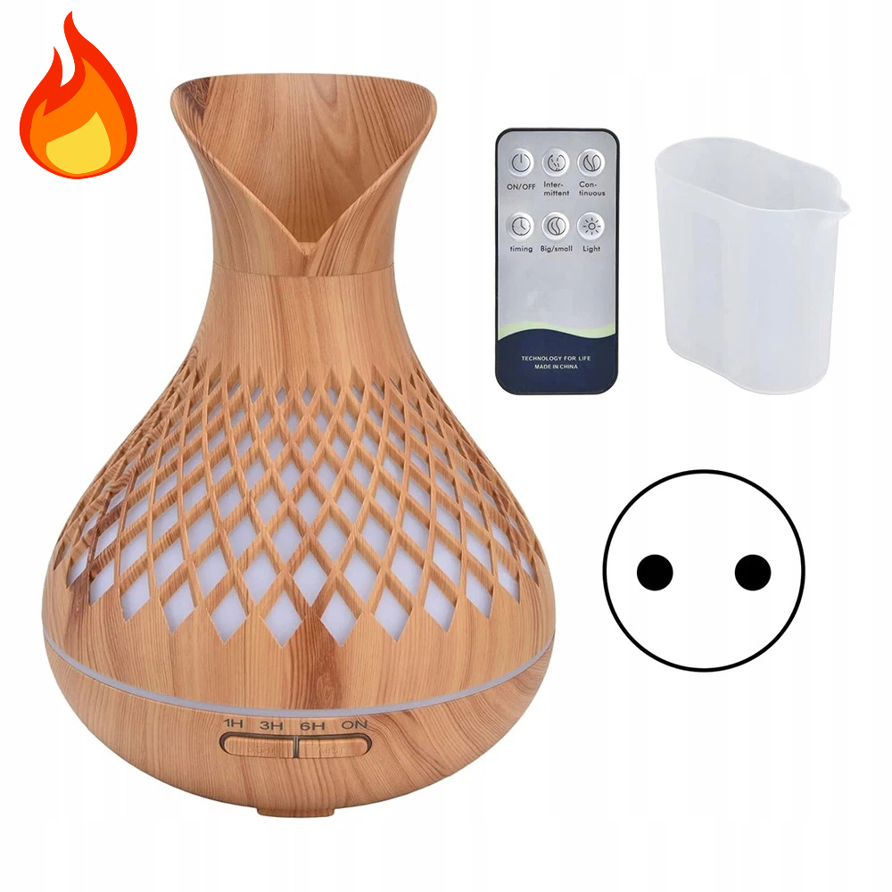 Evaporační Zvlhčovač 500 ML Difuzér Aromaterapie S Funkcí Led