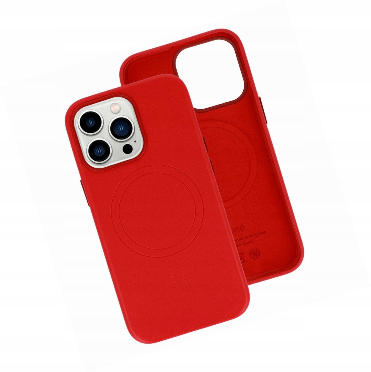 Etui silikonowe MagSafe Leather do iPhone 13