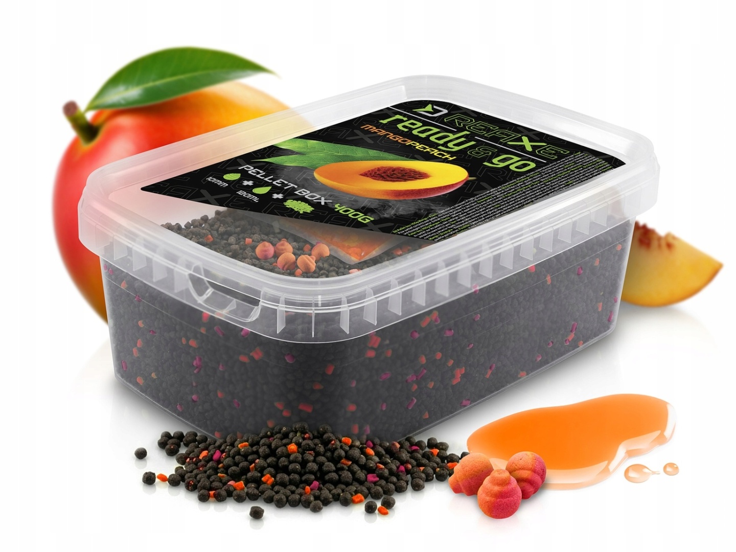 Pellet Box Delphin Reaxe Ready&go Mango-Brzoskwinia