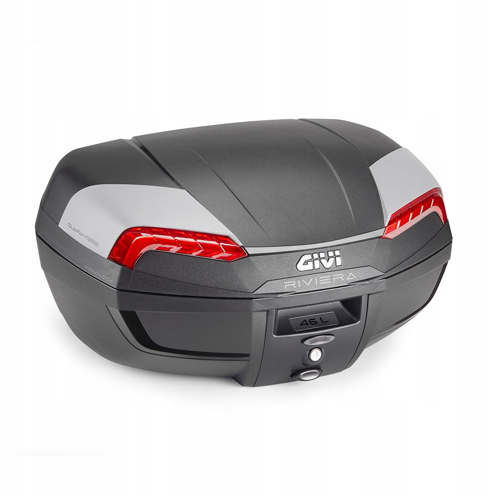 Givi Centrálny Kufor E46 Riviera Monolock (46LT) (obsahuje Plastovú Dosku)