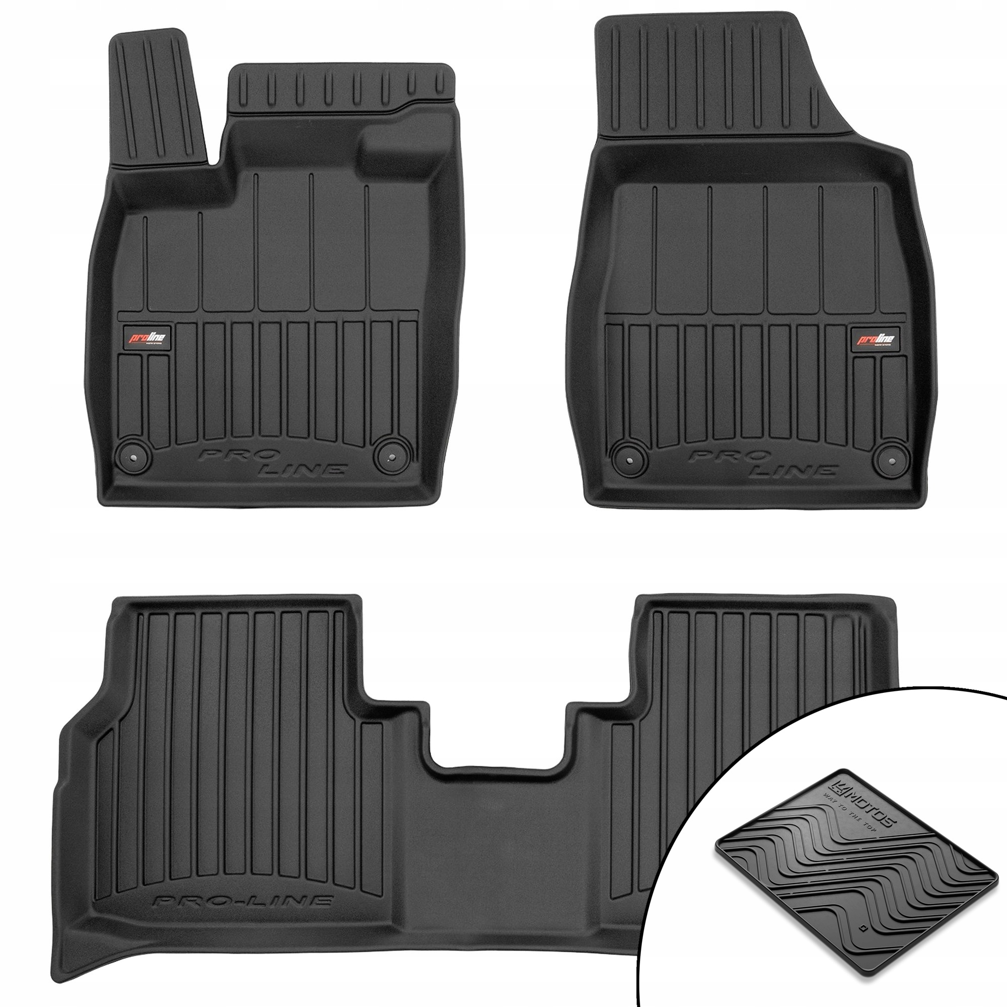 3D gumové rohože Cupra Tavascan od roku 2023 rohož zdarma