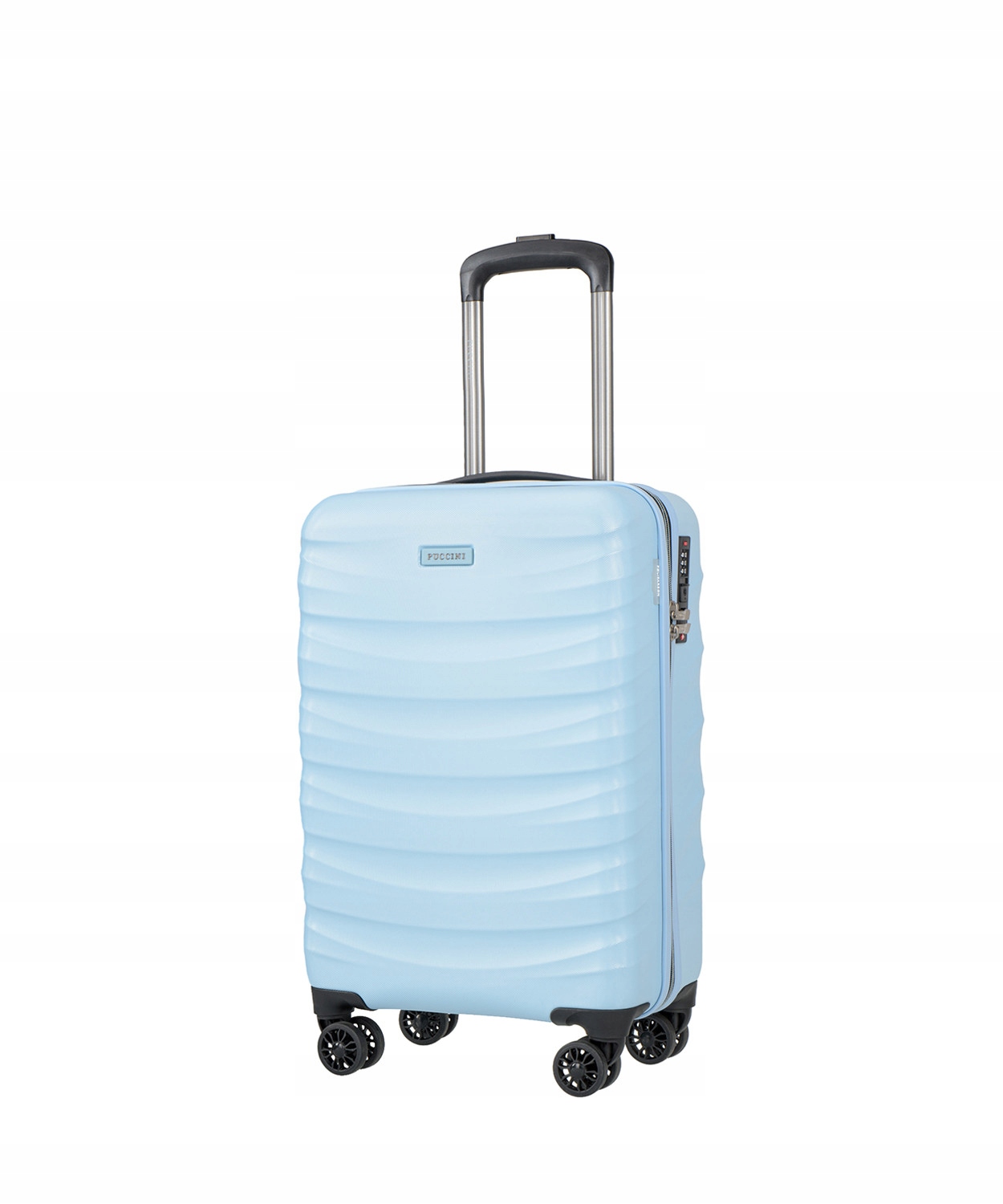 Walizka Kabinowa Podróżna Twarda Poliwęglan Puccini Niebieska PC032C-7B