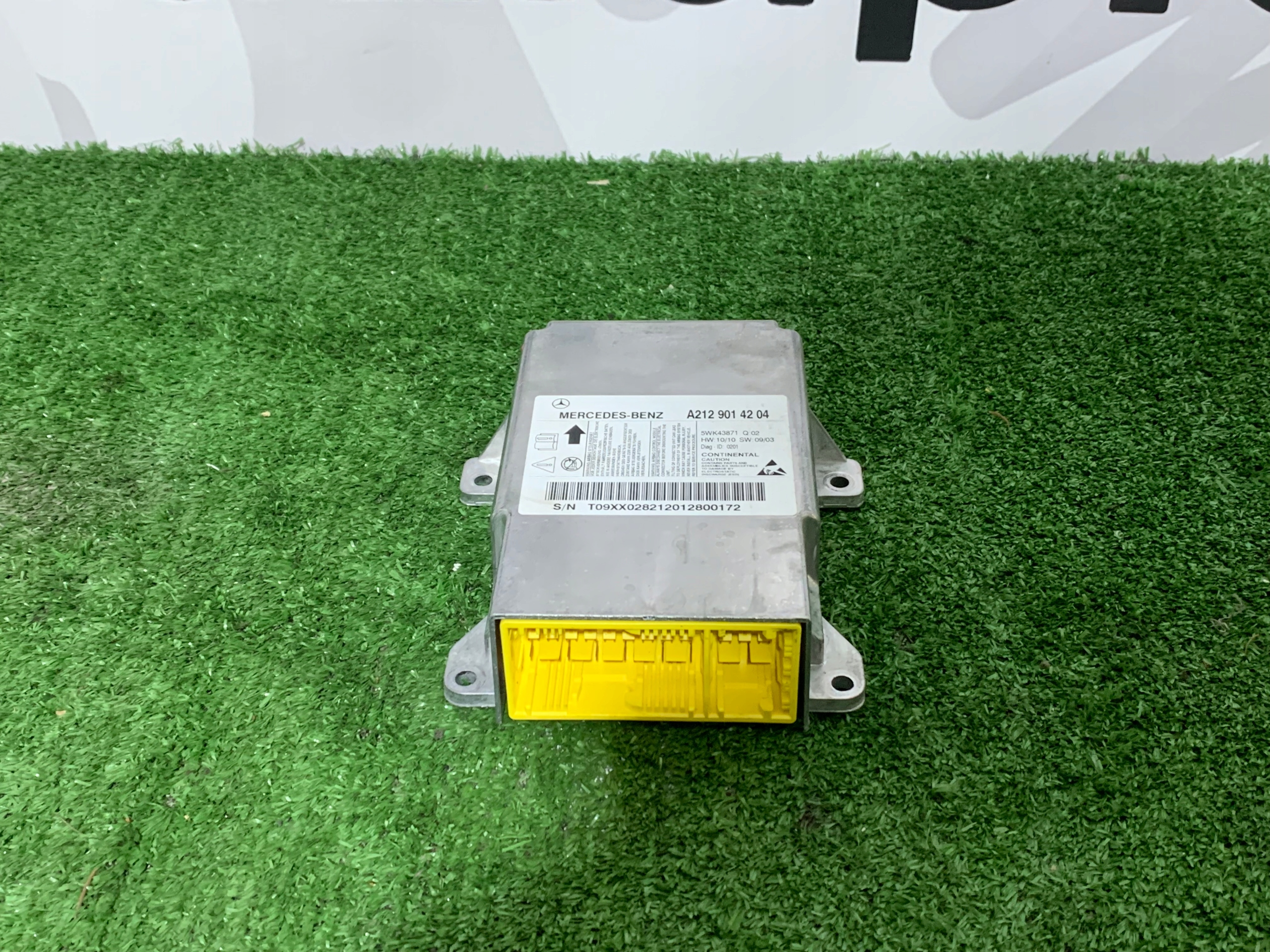 MERCEDES W212 E-KLASA Module SENSOR Airbag Airbag A2129014204