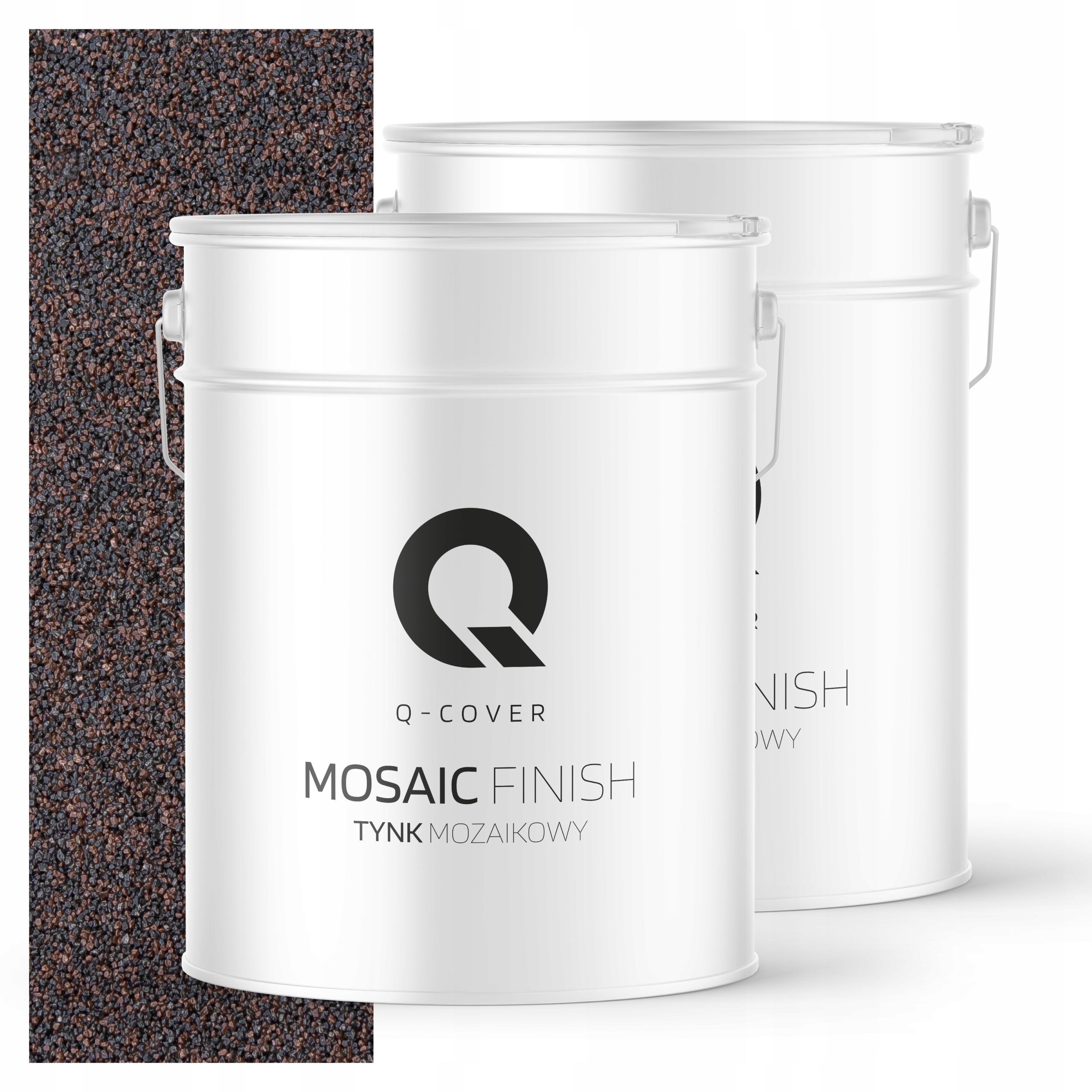 Mozaiková Omítka Mozaika 12,5 Kg Hnědá Tmavá M83 Pryskyřičná Fasáda Premium